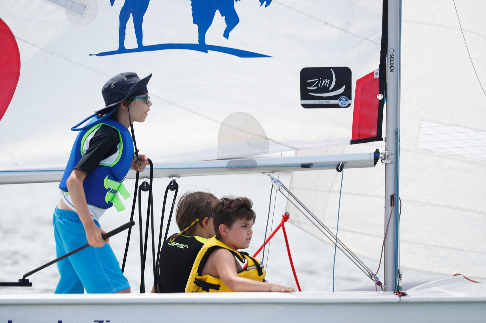 Kids sailing camp at Buffalo Yacht Club